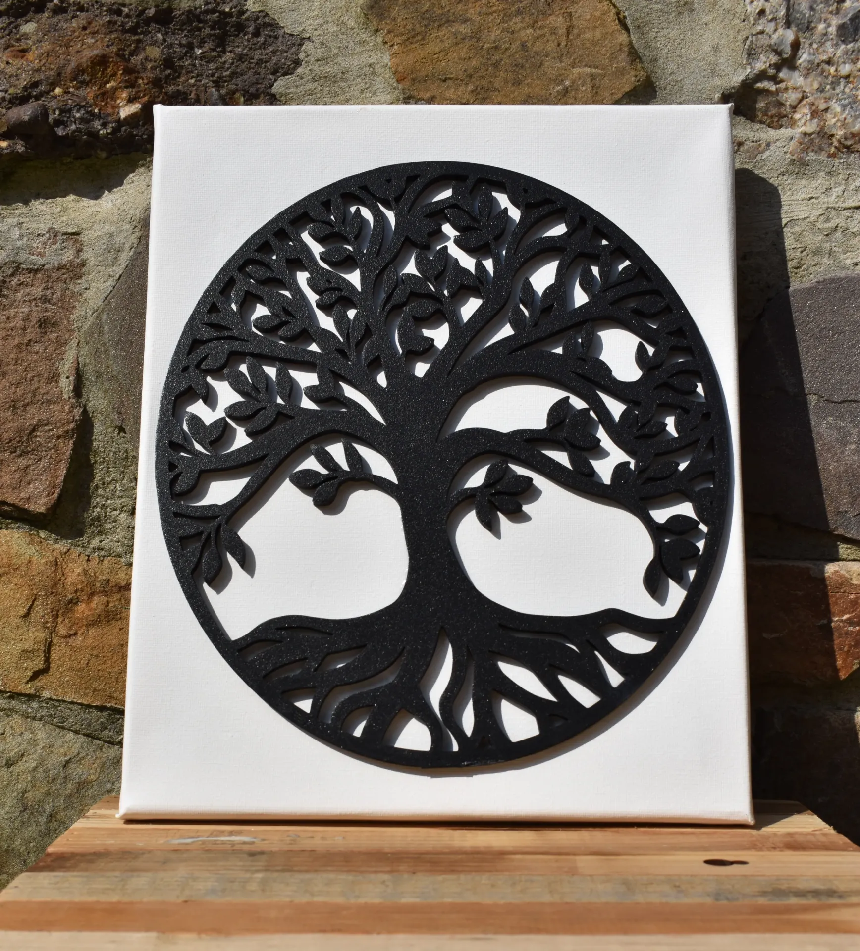 Arbre de vie sur cadre toile