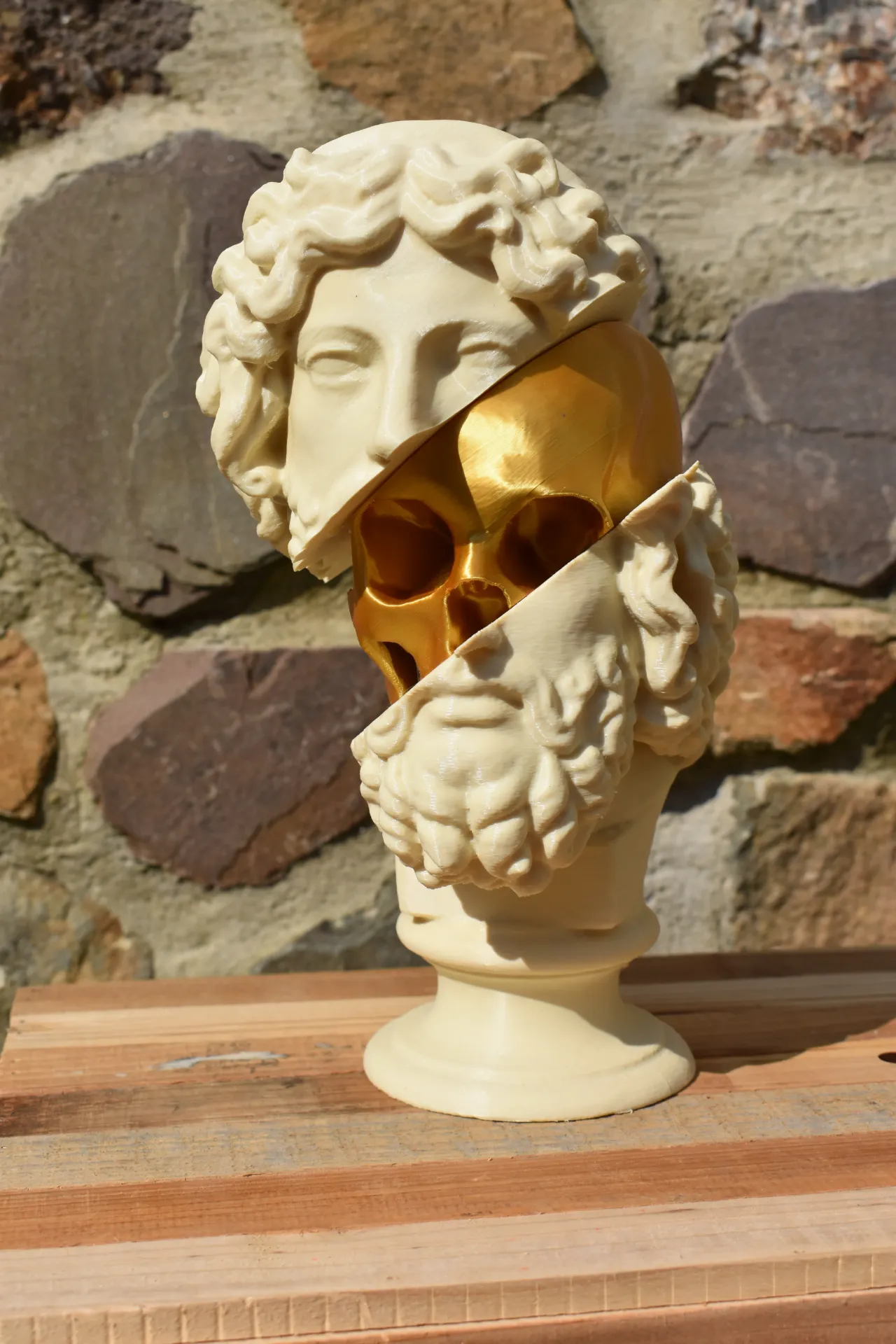 Statue crâne