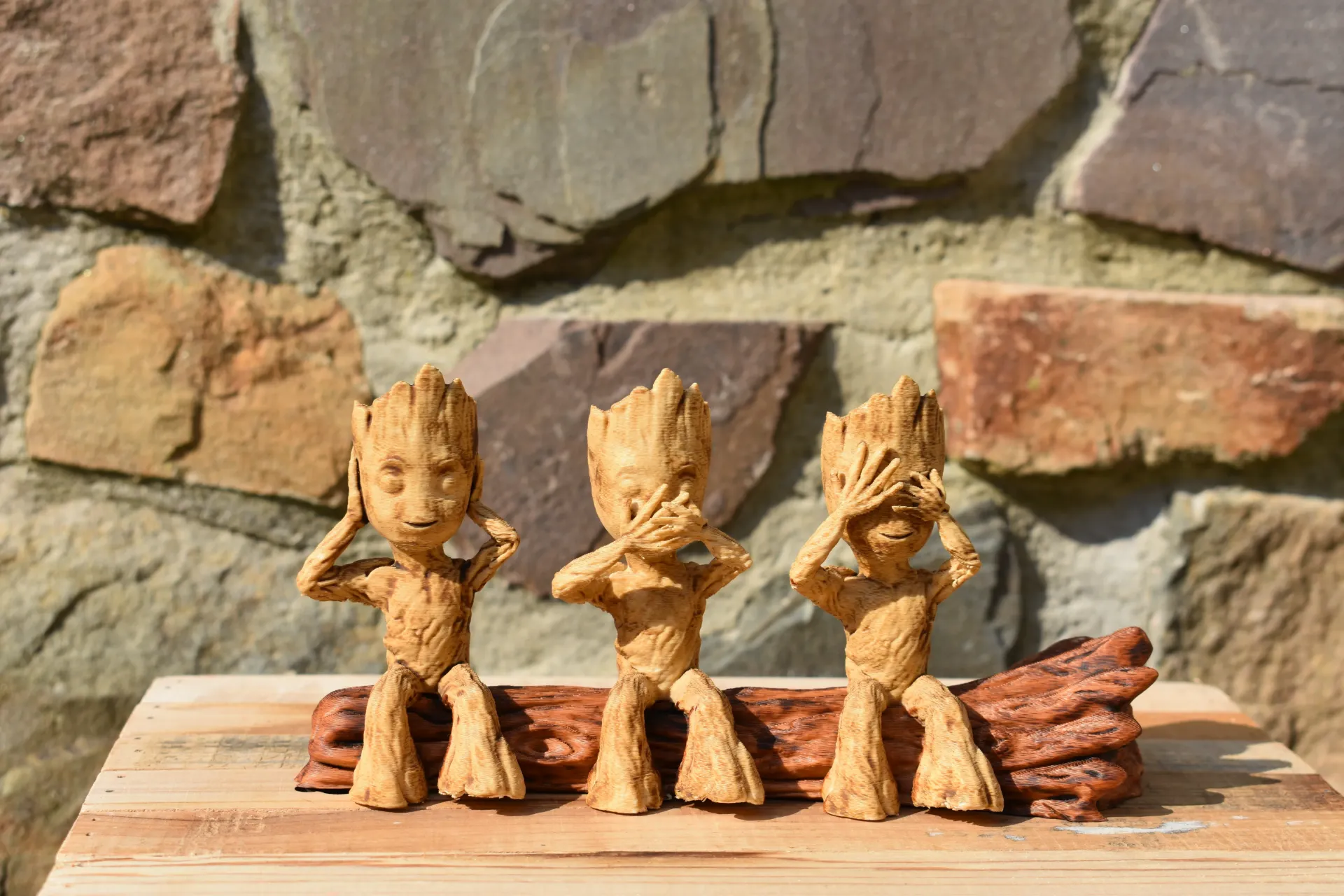 Les 3 Groots de la sagesse V1