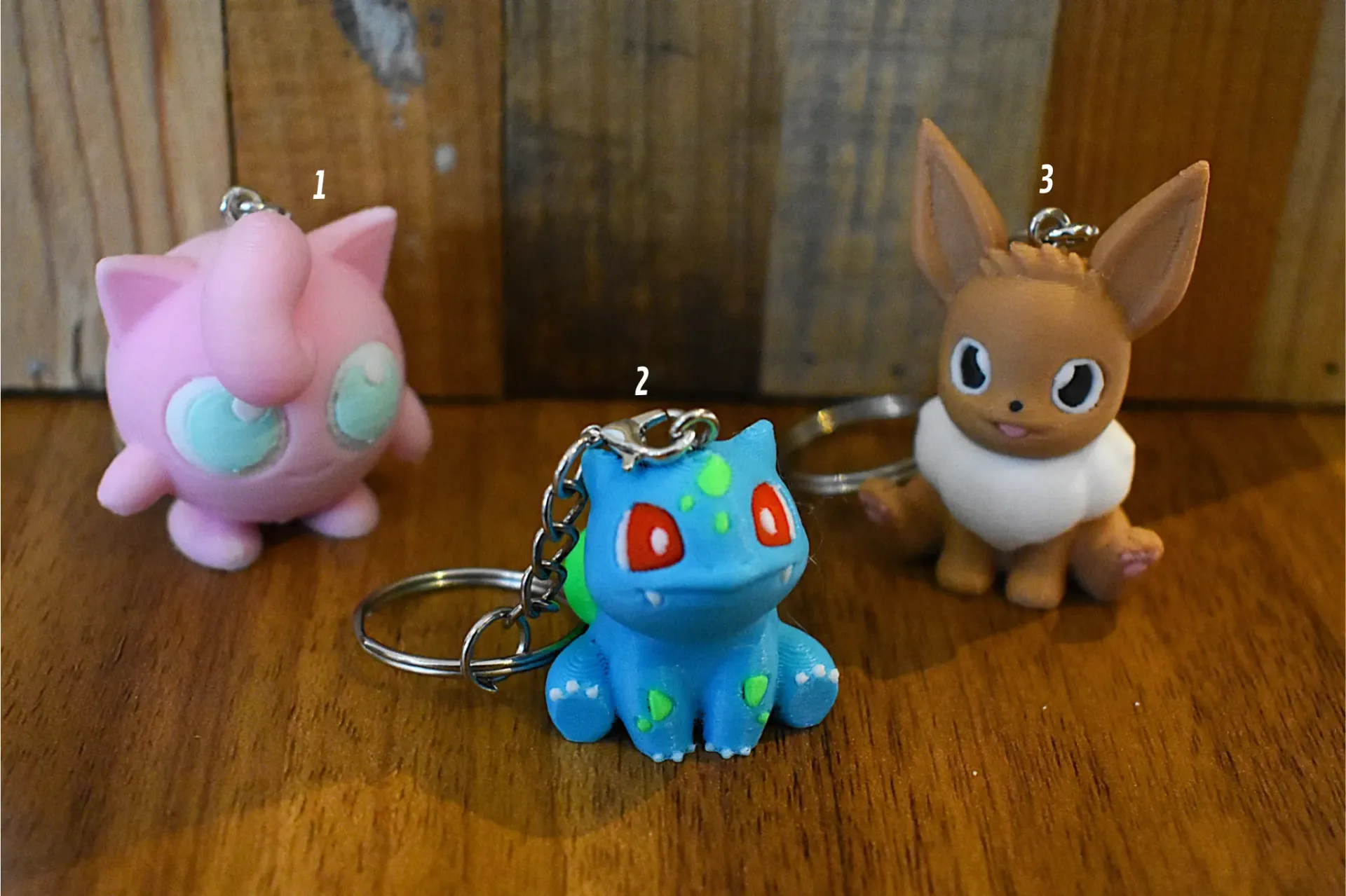 Porte-clés Pokémon (1-Rondoudou)