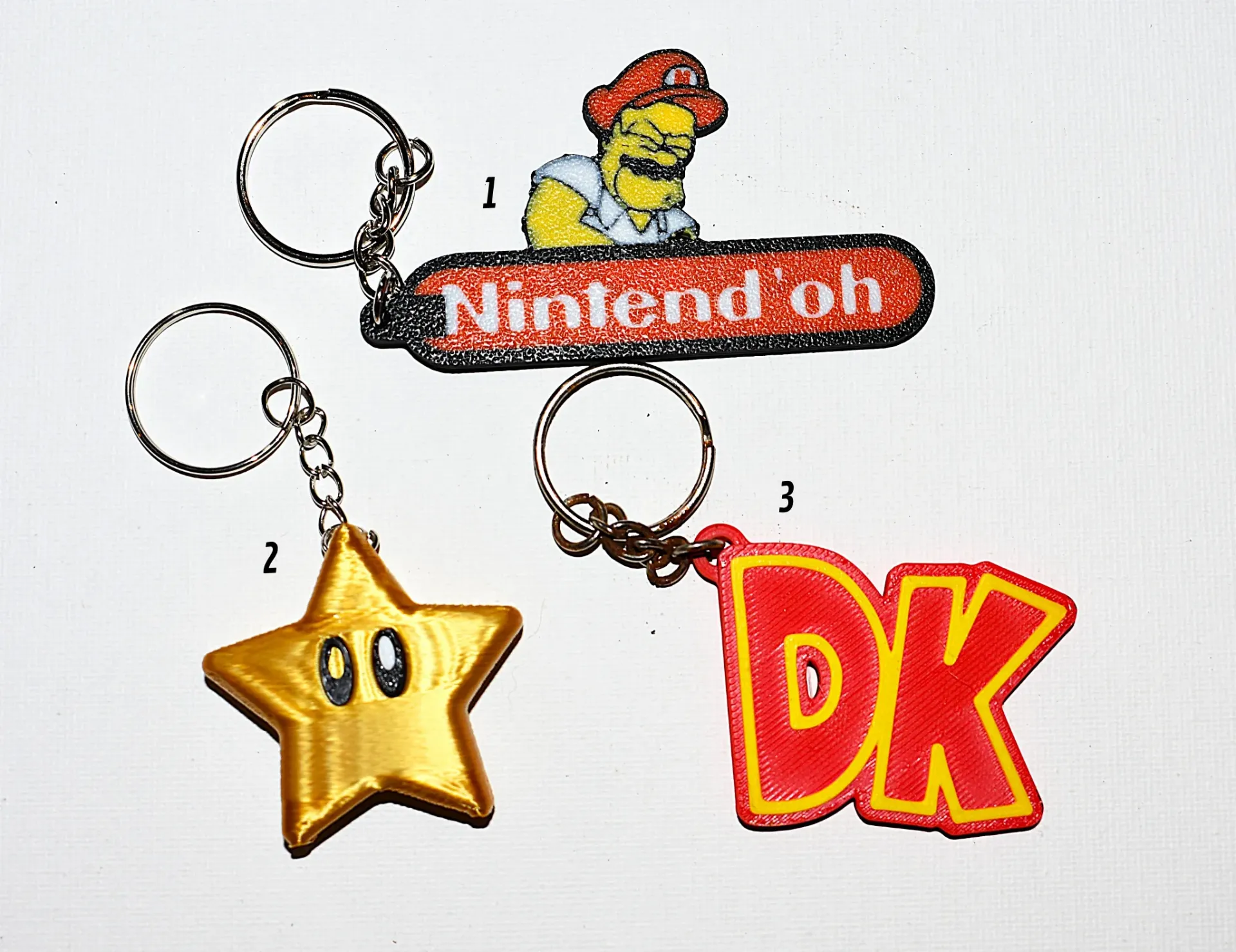 Porte-clés Jeux Vidéos (Nintend'oh)