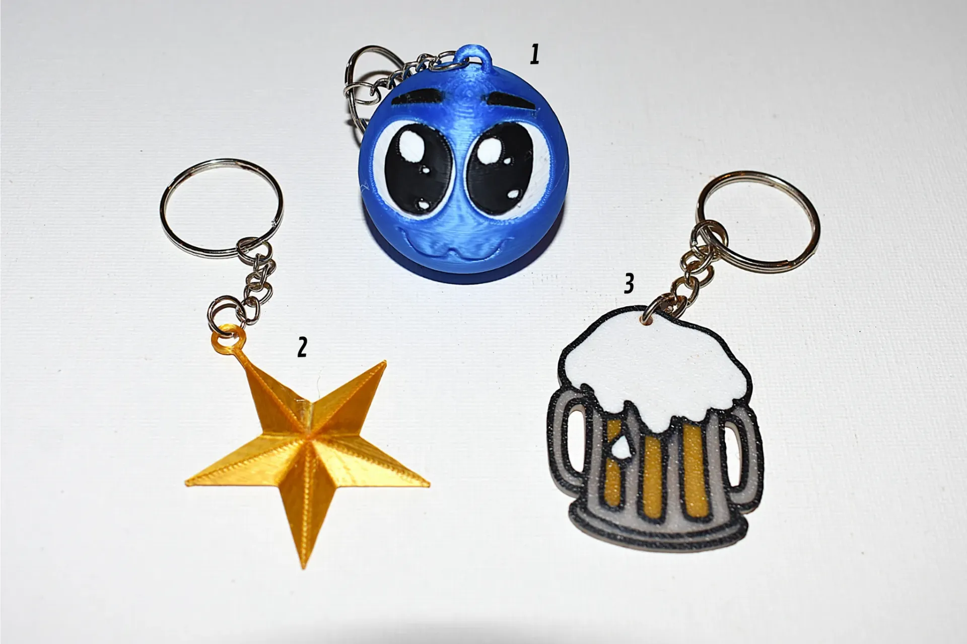 Porte-clés Divers (Etoiles)