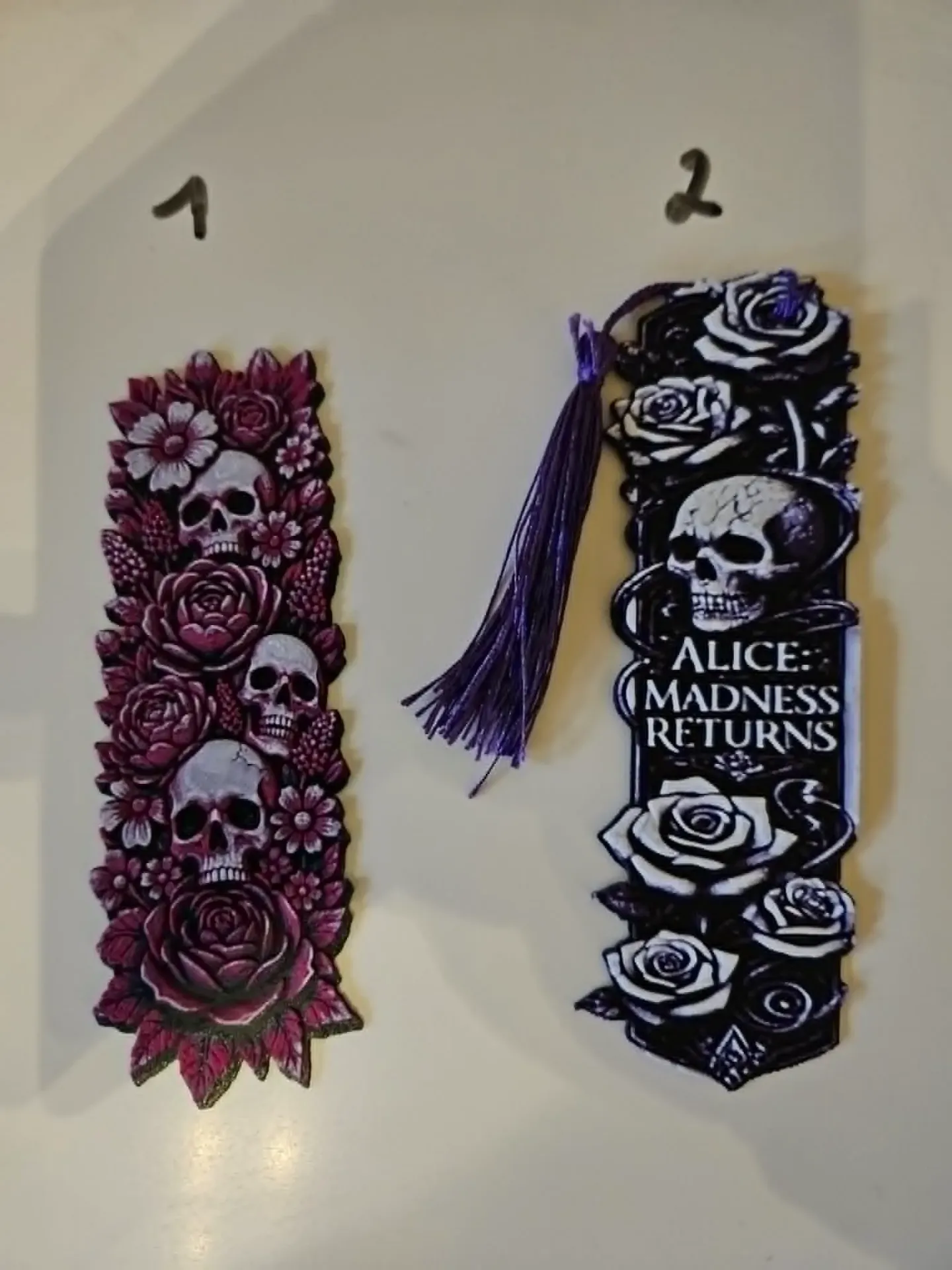 Marque-page Crâne (1)